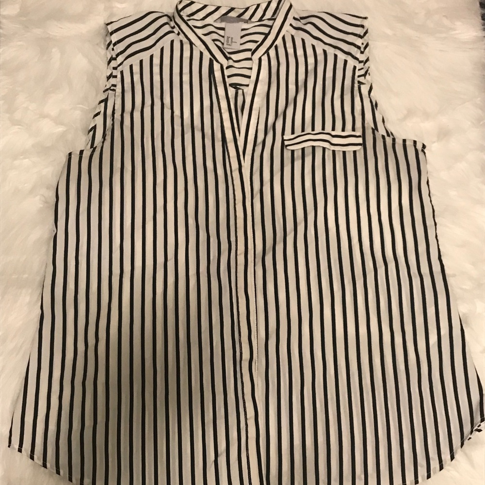 ✨ H&M striped Blouse size 10 ✨